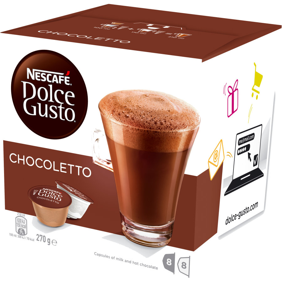 Nescafe Dolce Gusto Coffee Capsules Chocoletto Reviews Black Box