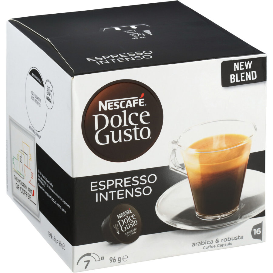 Nescafe Dolce Gusto Coffee Capsules Espresso Intenso Reviews - Black Box