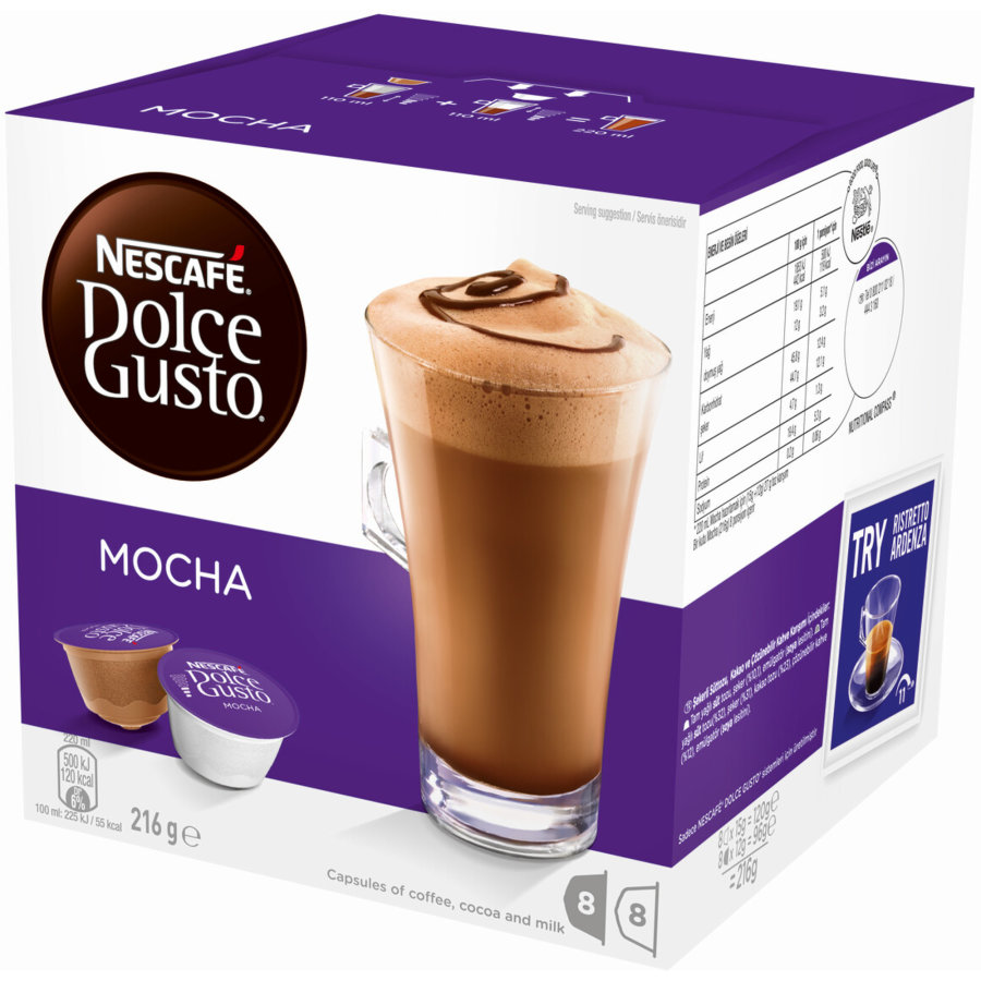 Nescafe Dolce Gusto Coffee Capsules Mocha Reviews Black Box