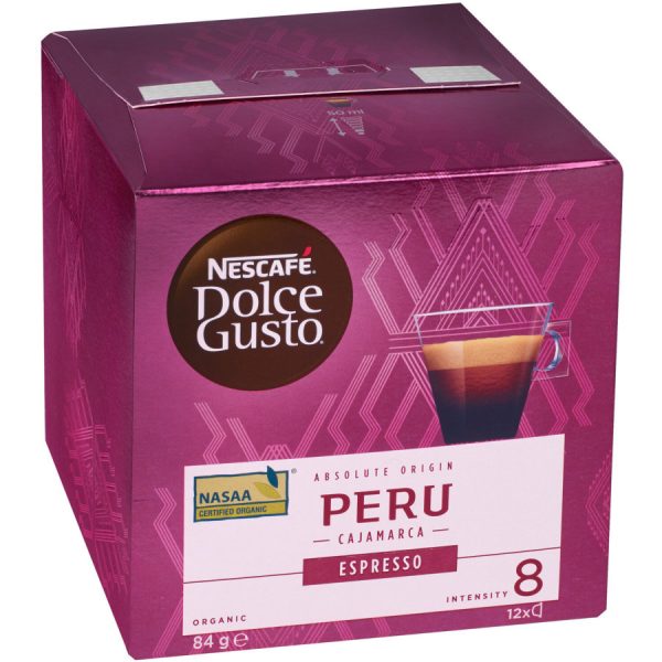 Nescafe Dolce Gusto Coffee Capsules Peru