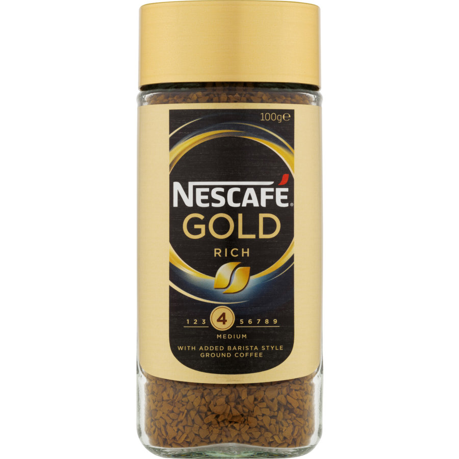 Nescafe Gold Instant Coffee Rich Reviews Black Box