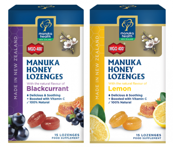 Manuka Health Lozenges – Blackcurrant / Lemon