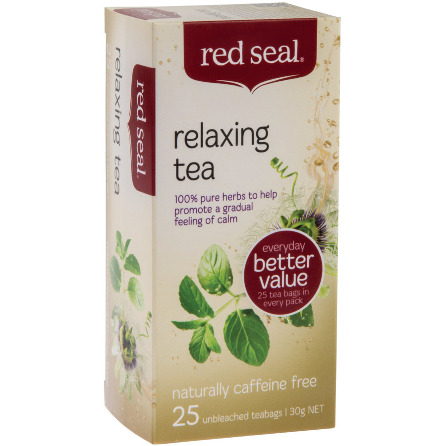 Red Seal Herbal Tea Bags Relaxing Reviews Black Box