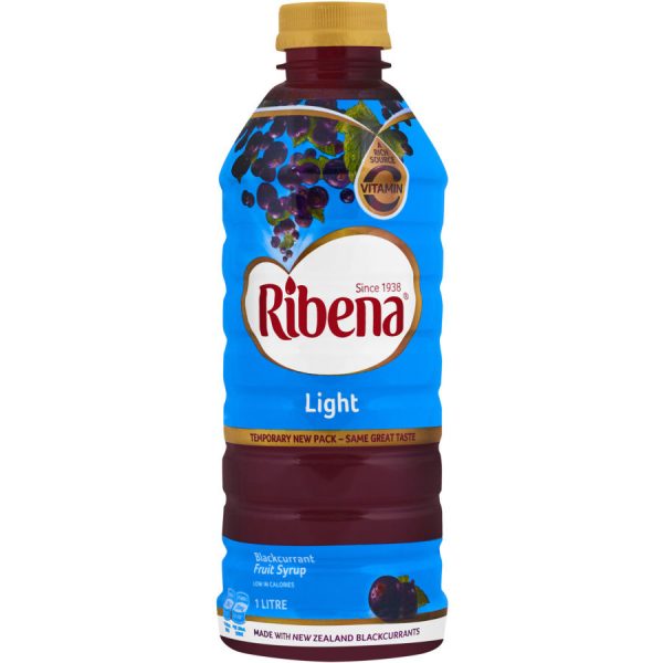 Ribena Concentrate Blackcurrant Light
