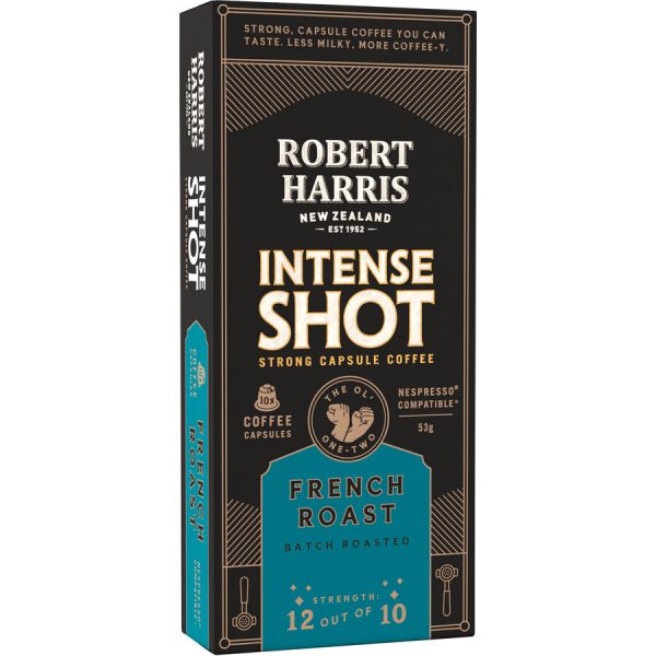 Robert Harris Intense Shot Coffee Capsules French