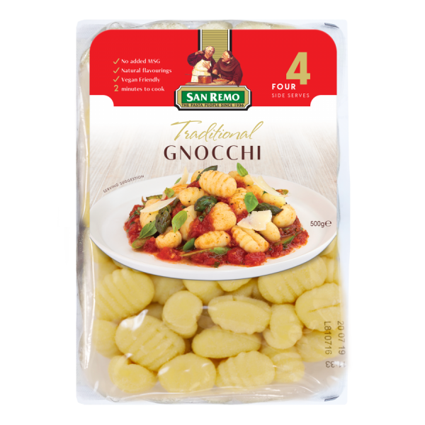 San Remo – Gnocchi Traditional 500gm