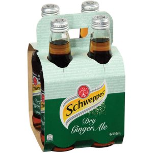 Schweppes Drink Mixers Dry Ginger Ale 330ml