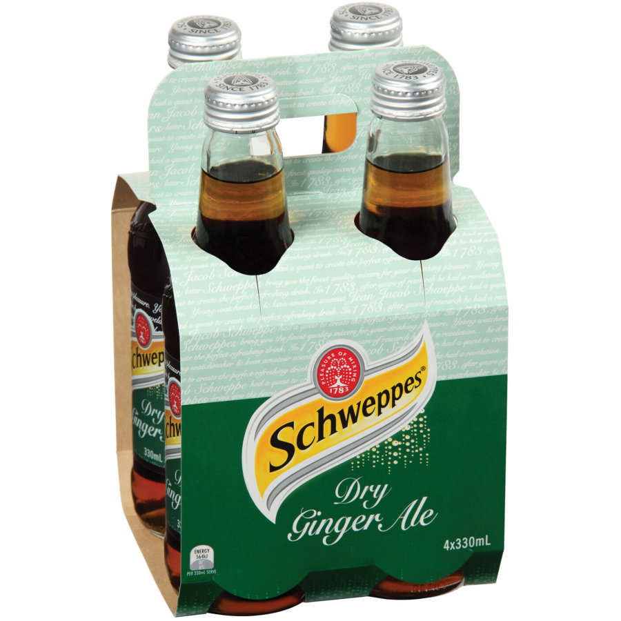 Schweppes Drink Mixers Dry Ginger Ale 330ml Reviews Black Box