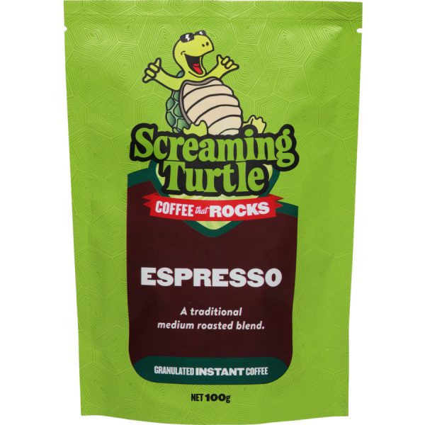 Screaming Turtle Instant Coffee Espresso Granules