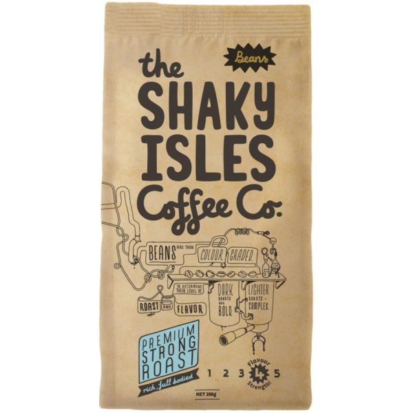 Shaky Isles Coffee Beans Strong