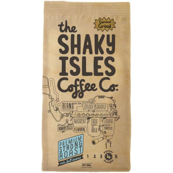 Shaky Isles Espresso Grind Strong