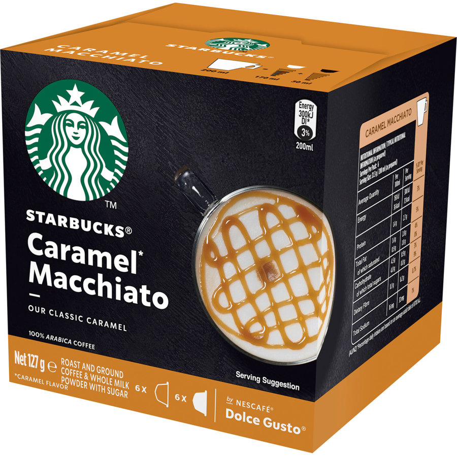 Starbucks Coffee Capsules Caramel Macchiato Reviews Black Box
