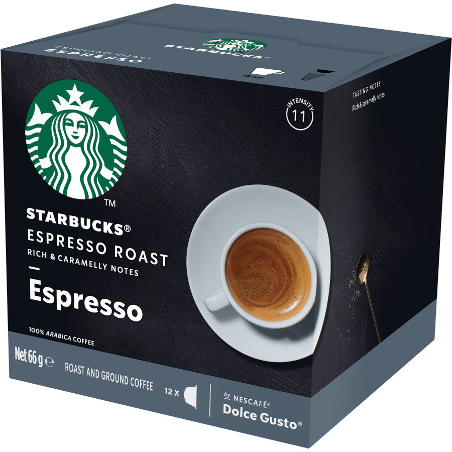 Starbucks Coffee Capsules Espresso Roast Reviews Black Box