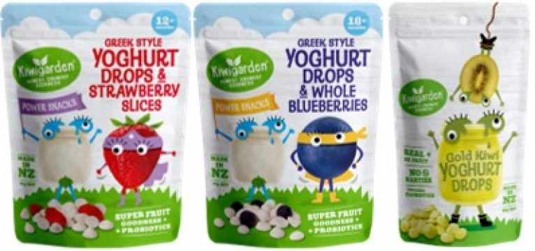 Kiwigarden Yoghurt Drops – Strawberry/Blueberry/GoldKiwi
