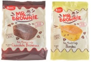 Mr Brownie x 2 – Chocolate & Blondie [1 of chocolate AND 1 of Blondie in each BB]