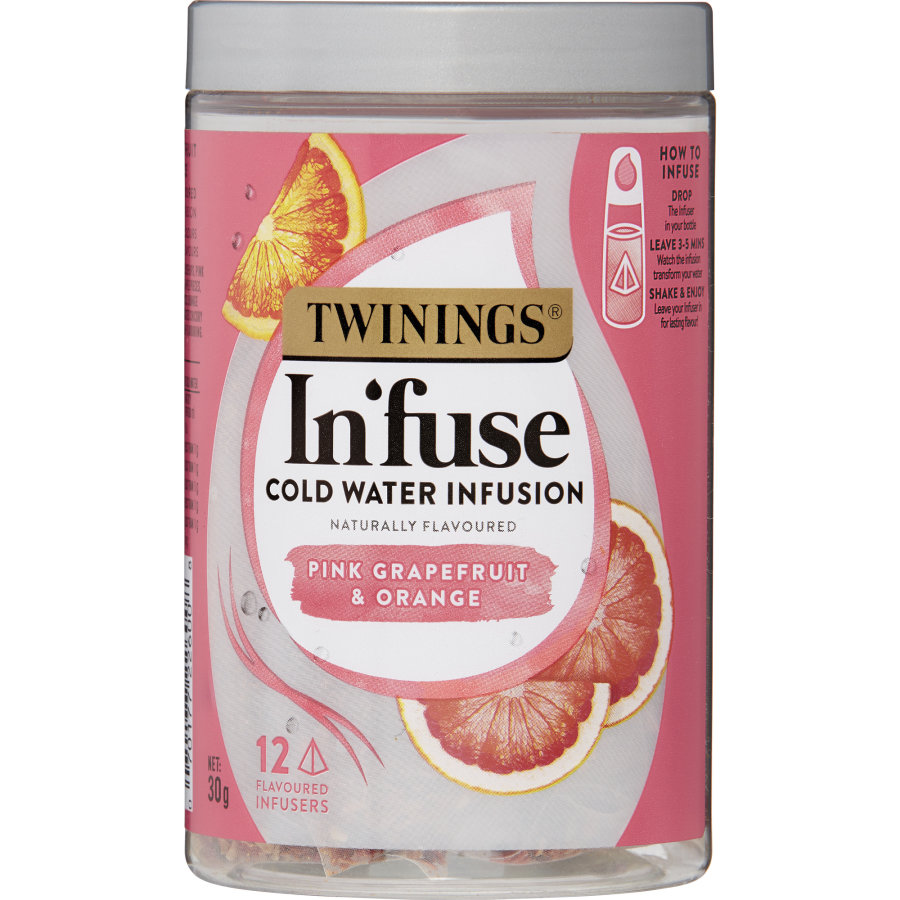 Twinings Cold Water Infusion Fruit Tea Pink Grapefruit & Orange Reviews