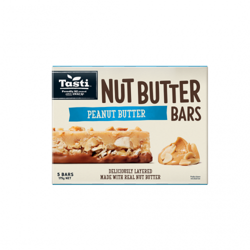 Tasti Nut Butter Bars Peanut Butter Reviews Black Box