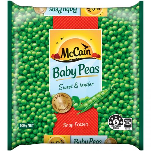 Mccain Peas Baby Frozen bag 500g Reviews Black Box