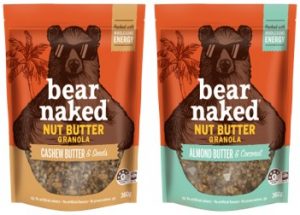 Bear Naked Granola – Almond Butter & Coconut / Cashew Butter & Seeds