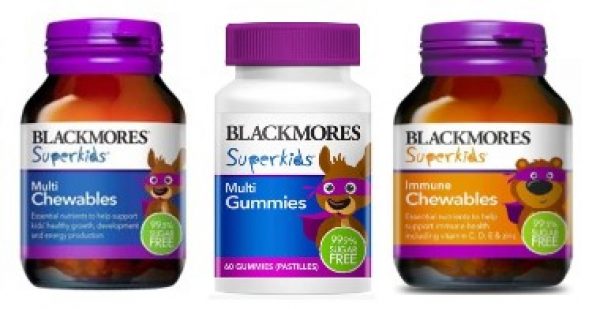 Blackmores Superkids – Immune Chewables; Multi Gummies; Multi Chewables
