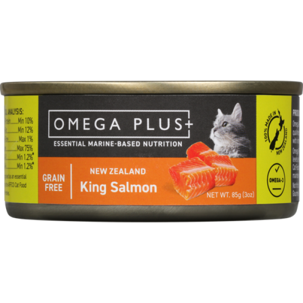 Omega Plus King Salmon Wet Cat Food