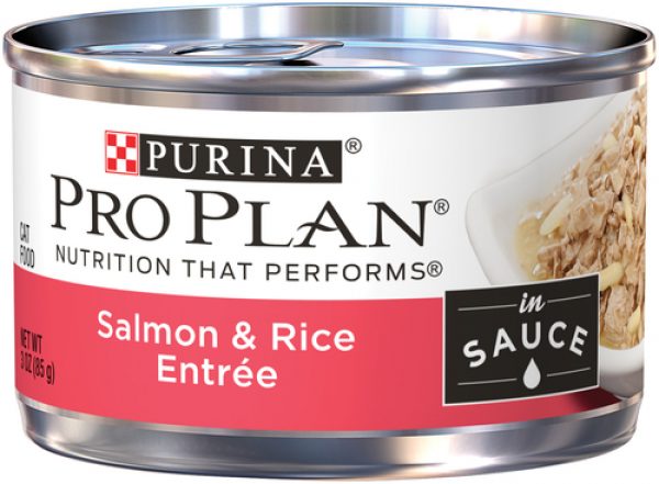 Pro Plan Savor Salmon and Rice Wet Cat Food Cans
