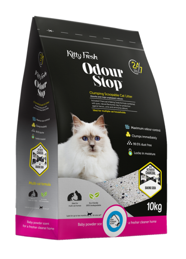 Kitty Fresh Odour Stop Cat Litter Reviews Black Box