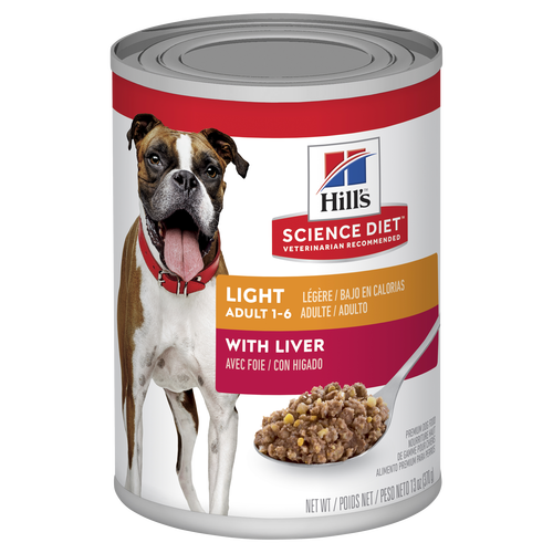 Hill's Science Diet Adult Light Liver Canned Wet Dog Food Reviews
