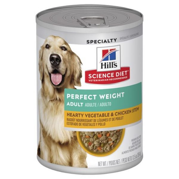 Hill's Science Diet Adult Perfect Weight Chicken & Vegetables Canned