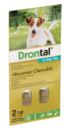 Drontal Chewable Dog Worm Treatment