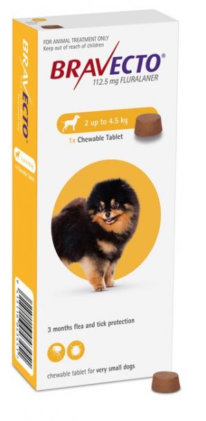 Bravecto Flea & Tick Chewable Treatment For Dogs