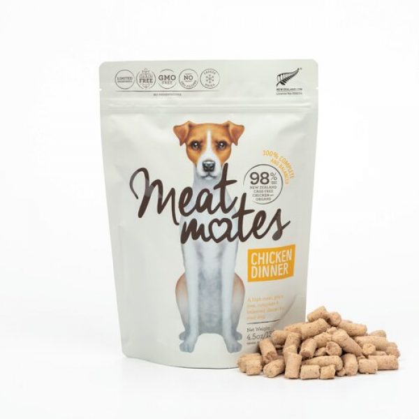 Meat Mates Chicken Dinner Freeze Dried Dog Food
