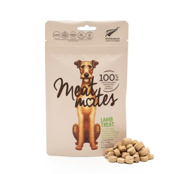 Meat Mates Lamb Grain Free Freeze Dried Dog Treats