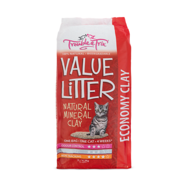 Trouble & Trix Cat Value Litter