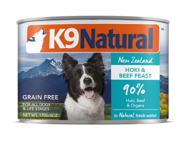 K9 Natural Hoki and Beef Feast Wet Dog Food