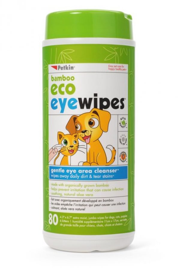 Petkin Bamboo Eye Wipes