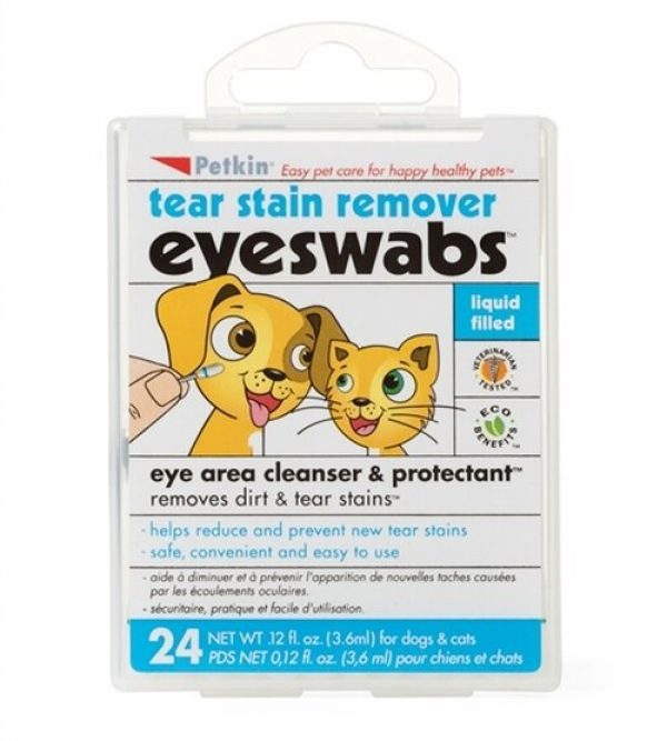 Petkin Eye & Tear Swabs