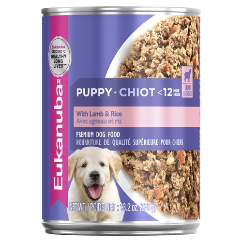 Eukanuba Puppy with Lamb & Rice Wet Dog Food Cans Reviews Black Box