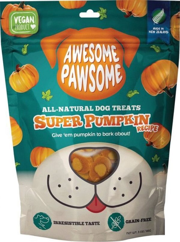 Awesome Pawsome Super Pumpkin Recipe Dog Treats