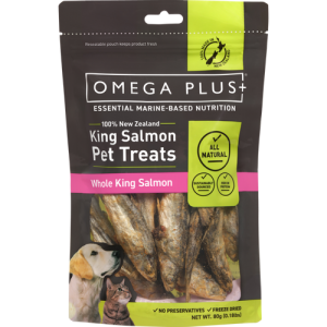 Omega Plus Whole King Salmon Pet Treats