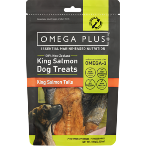 Omega Plus King Salmon Tails Pet Treats