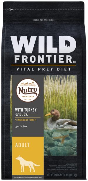 Nutro Wild Frontier Adult Grain Free with Turkey & Duck Dry Dog Food