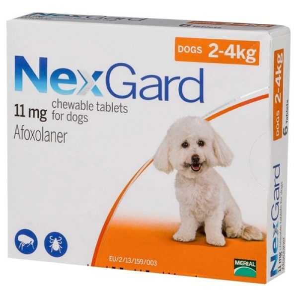 NexGard Chewable Flea Treatment Reviews Black Box