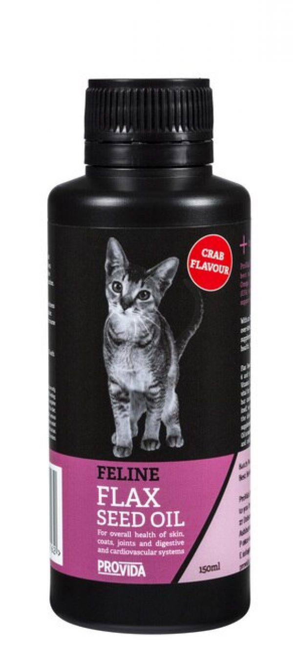 ProVida Feline Flax Seed Oil with Crab Flavour