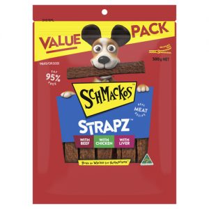 Schmackos Strapz Dog Treats Variety Pack