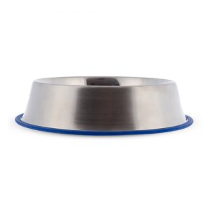 Yours Droolly Stainless Steel Rubber Base Dish