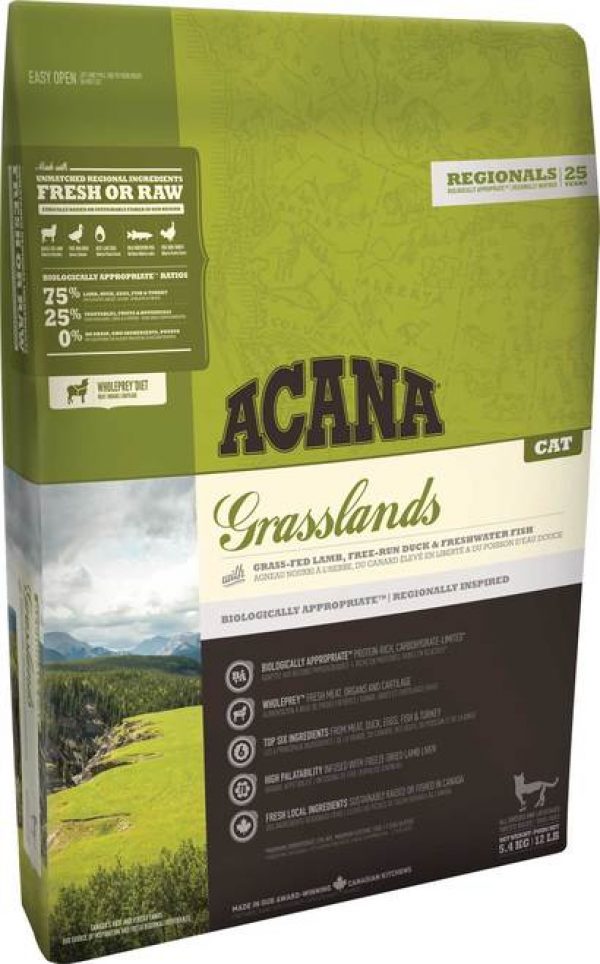 Acana Regionals Grasslands Dry Cat Food Reviews Black Box