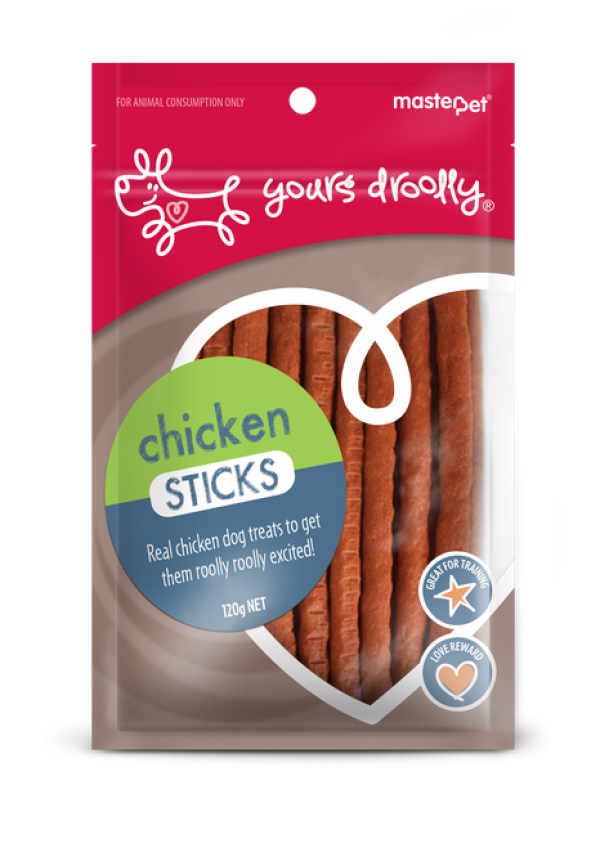 Yours Droolly Chicken Sticks