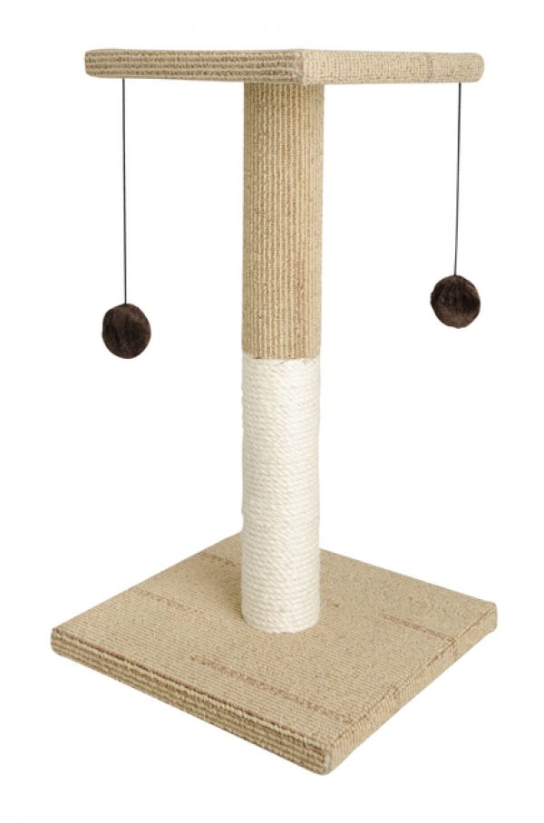 Trouble & Trix Charlie Platform Sisal & Carpet Assorted Colours