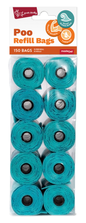 Yours Droolly Refill Bags Scented 150pk